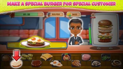 汉堡游戏小店美食攻略视频(汉堡店手机游戏)