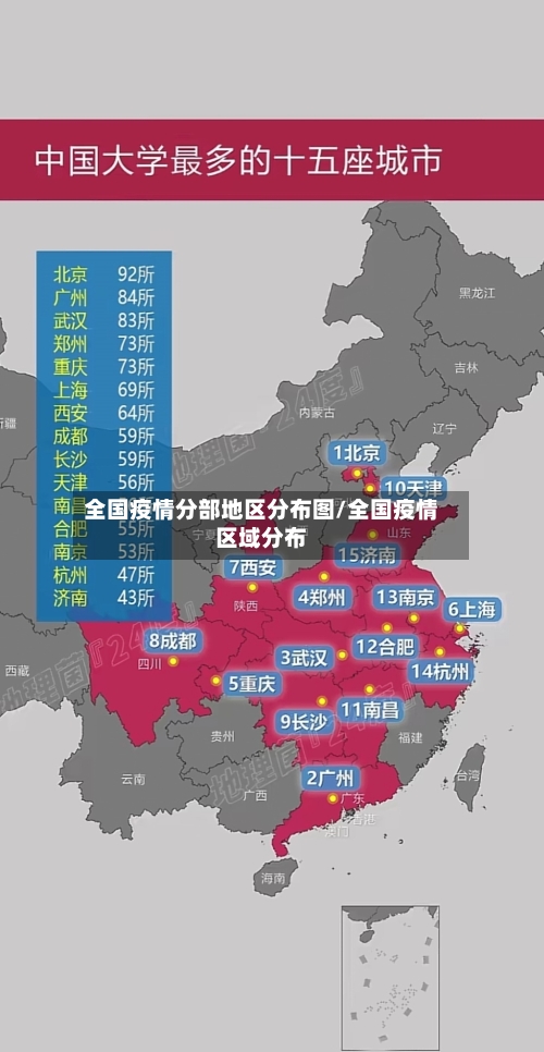 全国疫情分部地区分布图/全国疫情区域分布