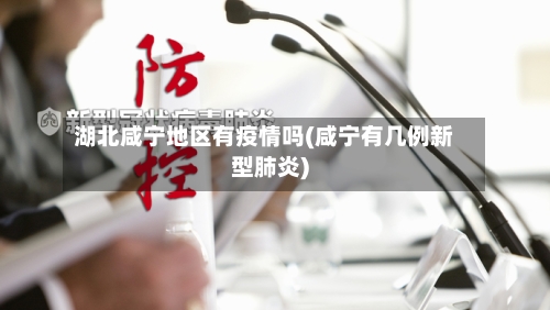 湖北咸宁地区有疫情吗(咸宁有几例新型肺炎)-第2张图片
