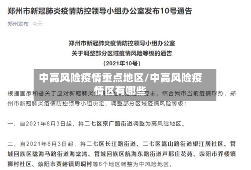 中高风险疫情重点地区/中高风险疫情区有哪些-第2张图片