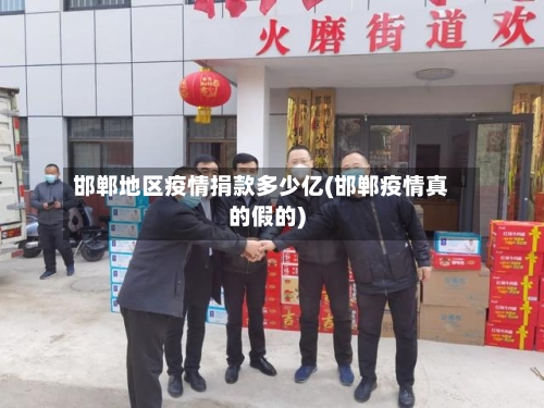 邯郸地区疫情捐款多少亿(邯郸疫情真的假的)-第2张图片