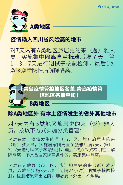 【青岛疫情管控地区名单,青岛疫情管控地区名单查询】