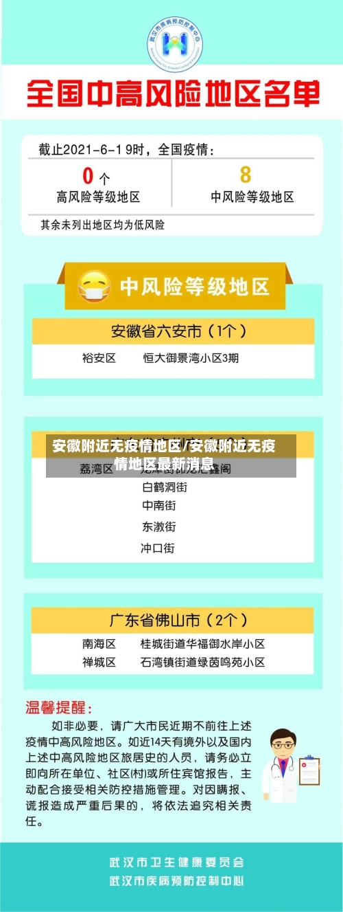 安徽附近无疫情地区/安徽附近无疫情地区最新消息
