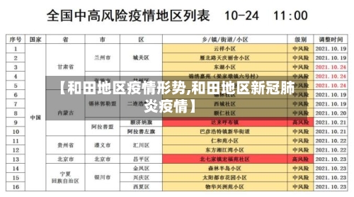 【和田地区疫情形势,和田地区新冠肺炎疫情】