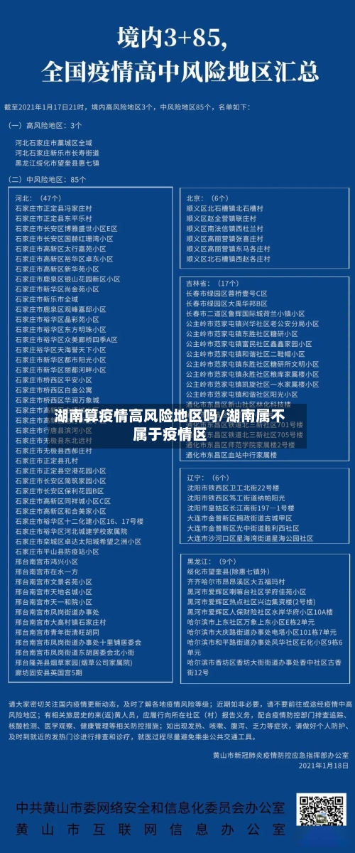 湖南算疫情高风险地区吗/湖南属不属于疫情区-第3张图片