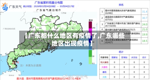 【广东都什么地区有疫情了,广东哪些地区出现疫情】-第2张图片