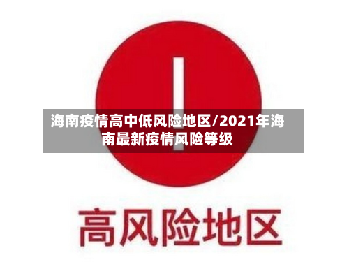 海南疫情高中低风险地区/2021年海南最新疫情风险等级-第2张图片