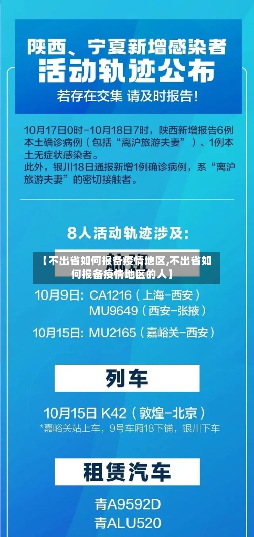【不出省如何报备疫情地区,不出省如何报备疫情地区的人】-第2张图片