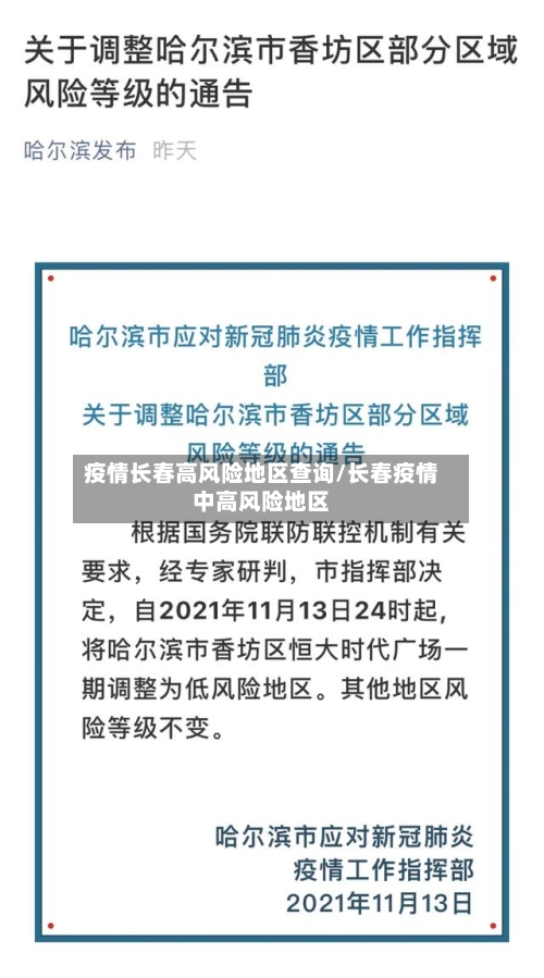 疫情长春高风险地区查询/长春疫情中高风险地区